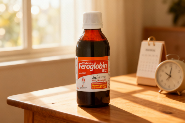 بهترین زمان مصرف شربت فروگلوبین ب 12 با صبحانه